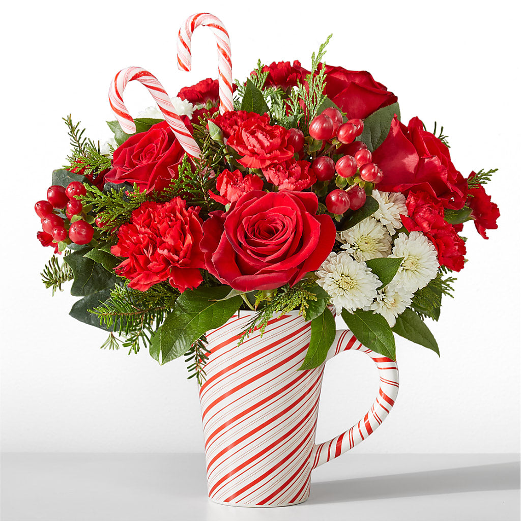Peppermint Swirl Mug – Petal Pockets, Fontana CA