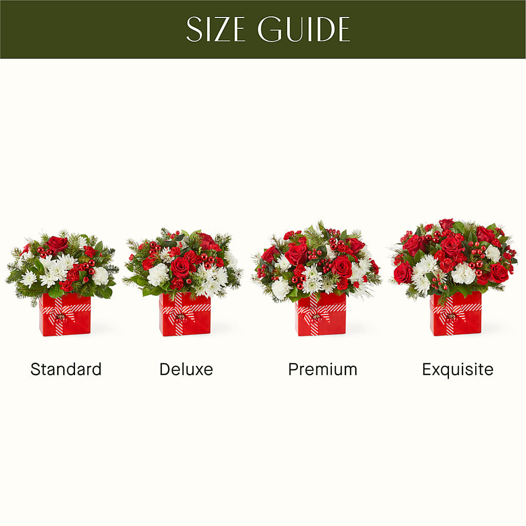 Presents Under the Tree Bouquet – Petal Pockets, Fontana CA