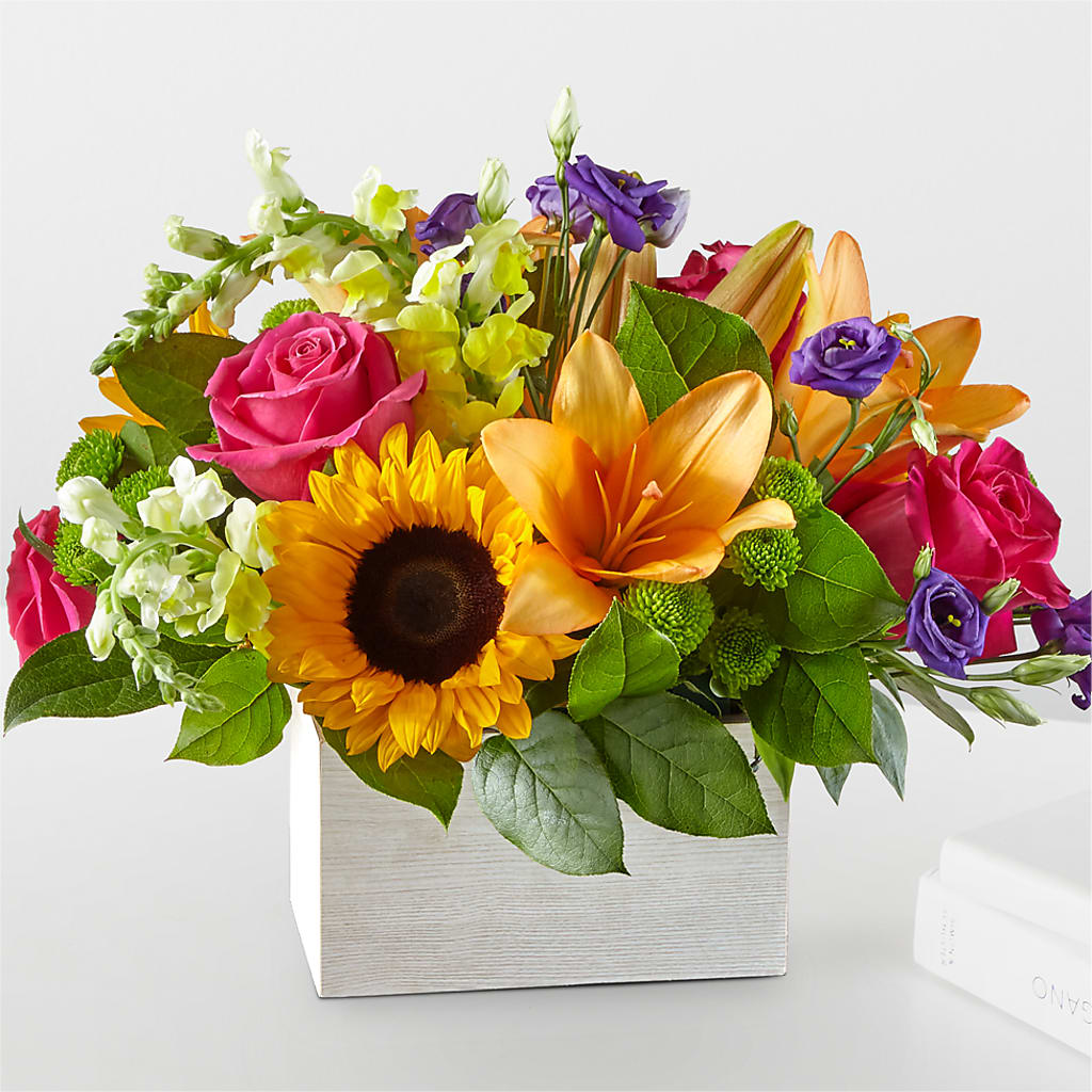 Best Day Box Bouquet – Petal Pockets, Fontana CA
