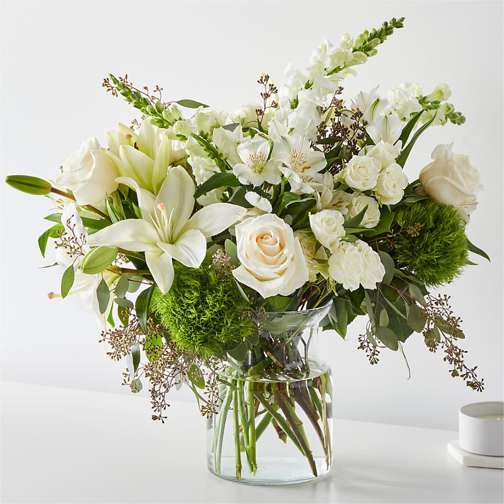Fresh Linen Bouquet – Petal Pockets, Fontana CA