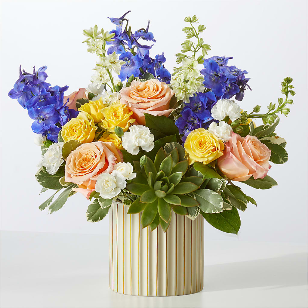 Cobalt Reverie Bouquet – Petal Pockets, Fontana CA