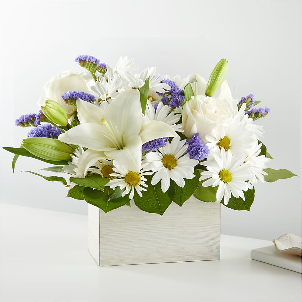 Beyond Blue Box Bouquet – Petal Pockets, Fontana CA