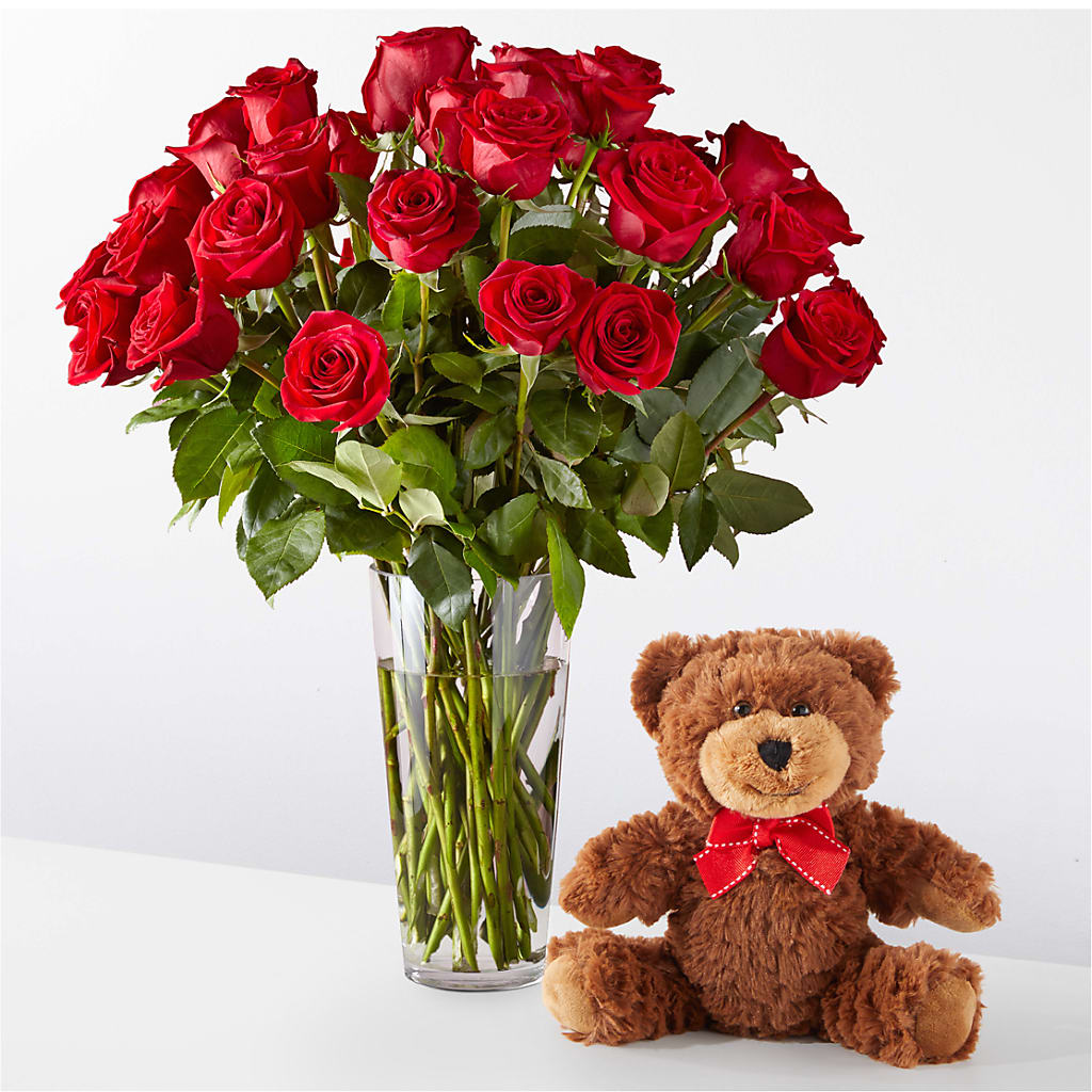 Romantic Long Stem Red Rose Bouquet Bundles – Petal Pockets, Fontana CA