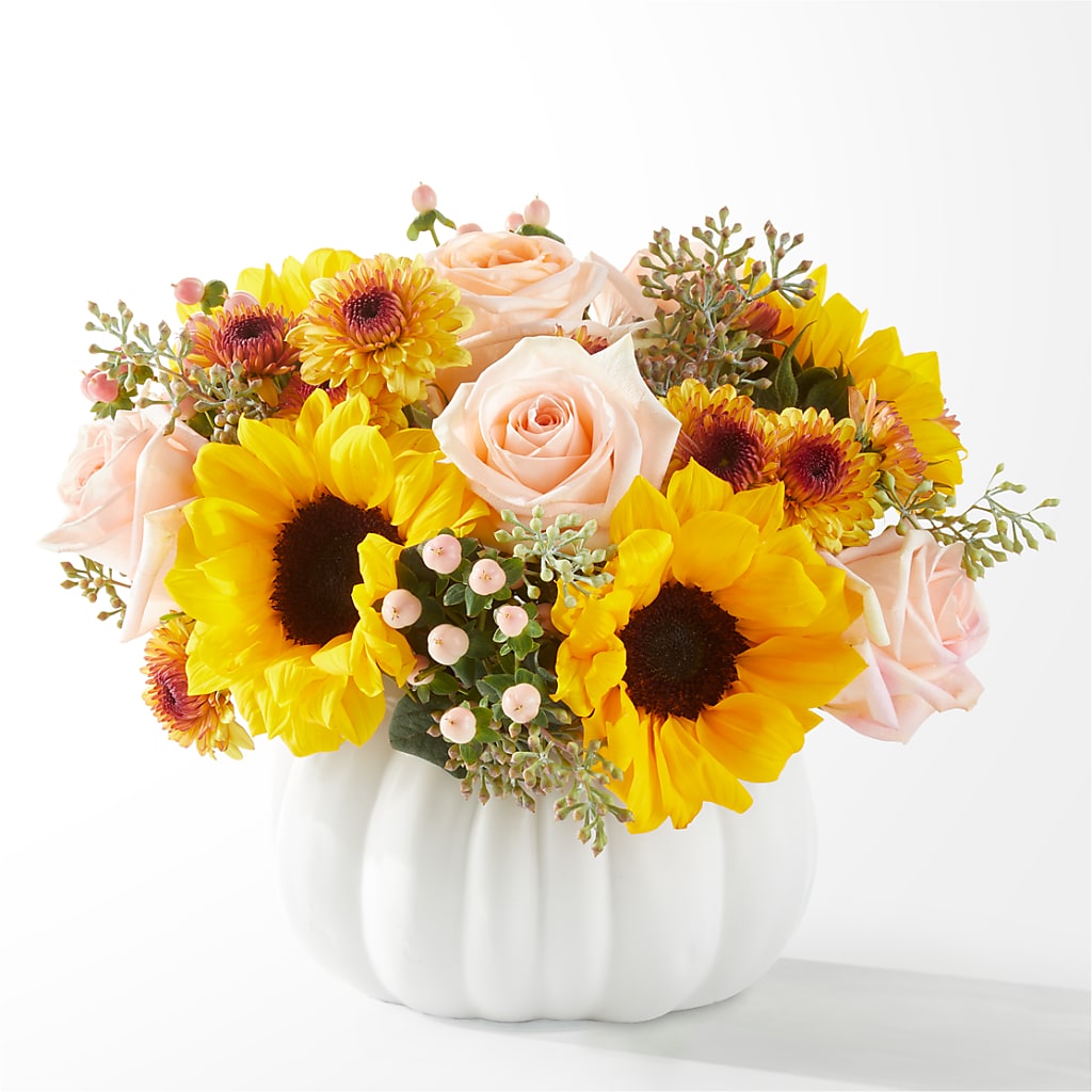 Pumpkin to Talk About Bouquet – Petal Pockets, Fontana CA