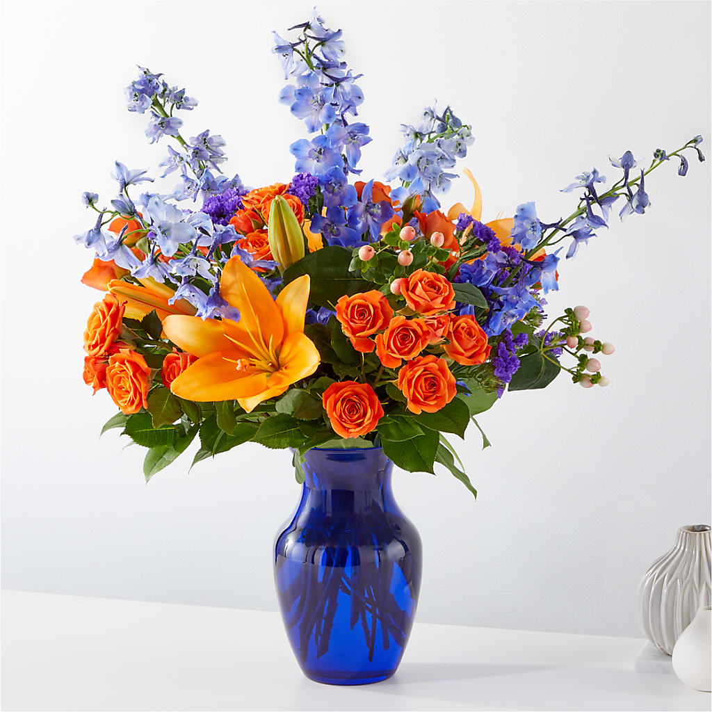 Radiant Citrus Bouquet – Petal Pockets, Fontana CA