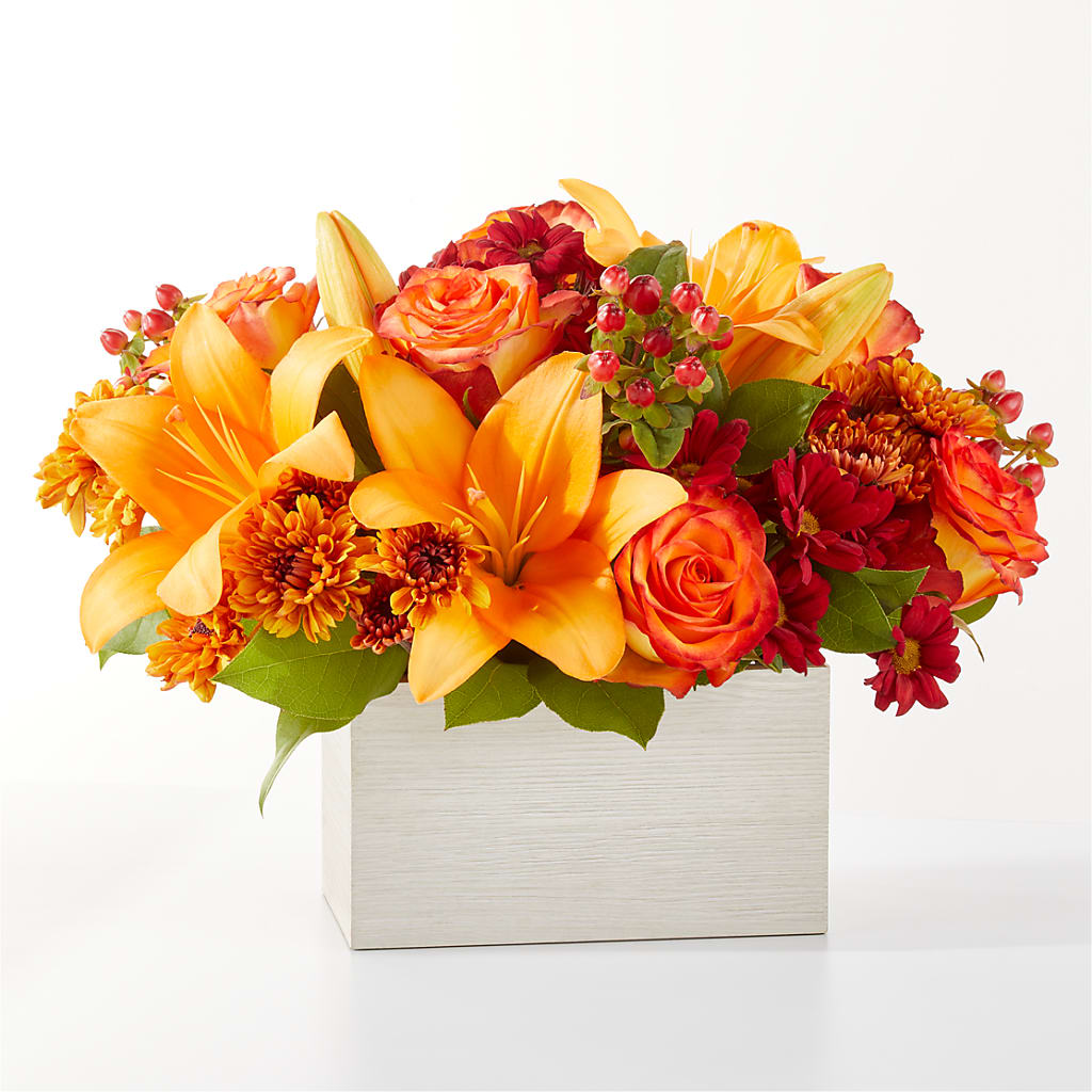 Backyard Bonfire Bouquet – Petal Pockets, Fontana CA