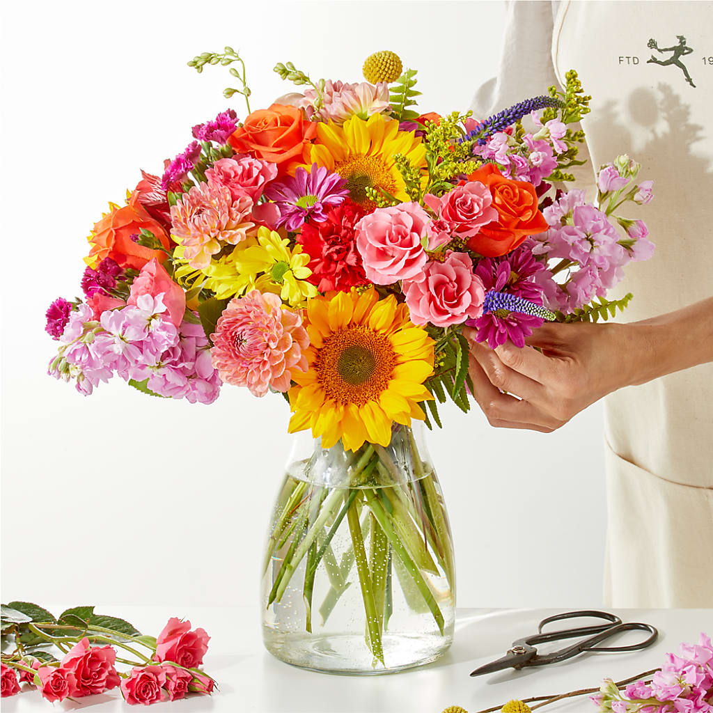 Cue the Confetti - A Florist Original – Petal Pockets, Fontana CA