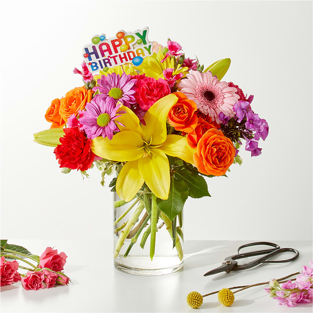 Cue the Confetti - A Florist Original – Petal Pockets, Fontana CA