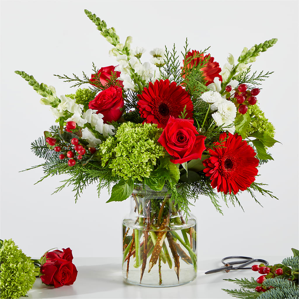 Merry Moment Bouquet – A Florist Original – Petal Pockets, Fontana CA