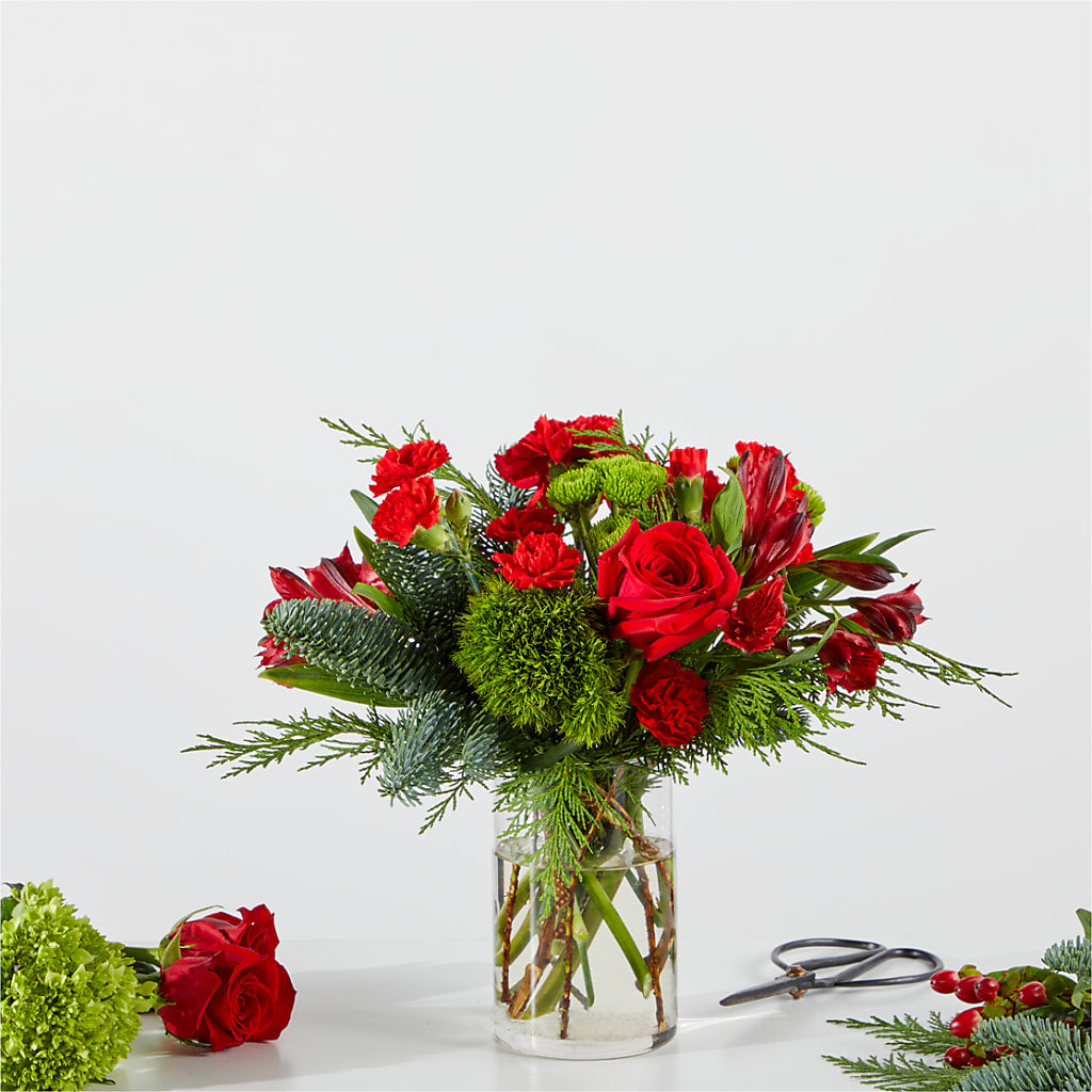 Merry Moment Bouquet – A Florist Original – Petal Pockets, Fontana CA