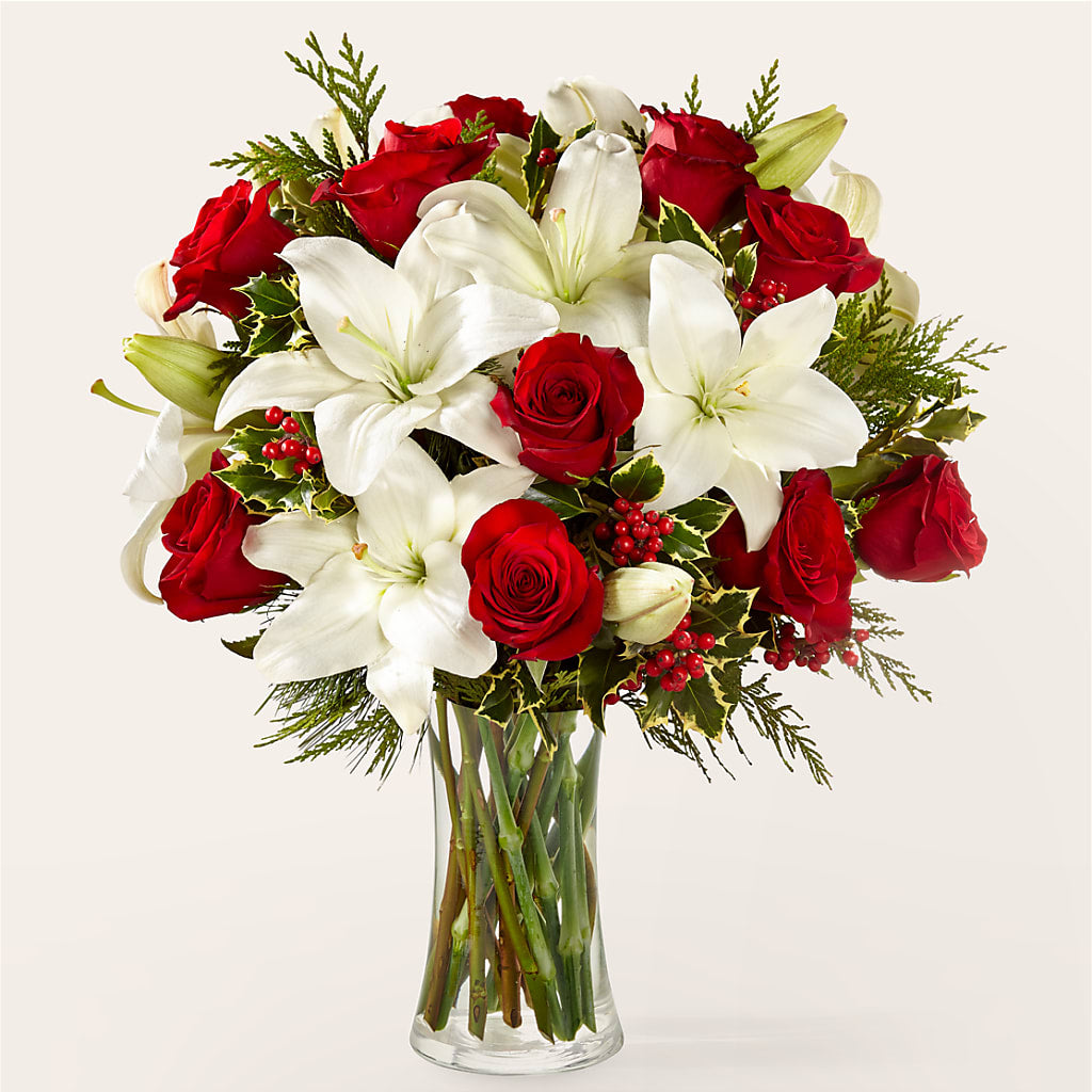 Sparkling Snowflakes Bouquet – Petal Pockets, Fontana CA