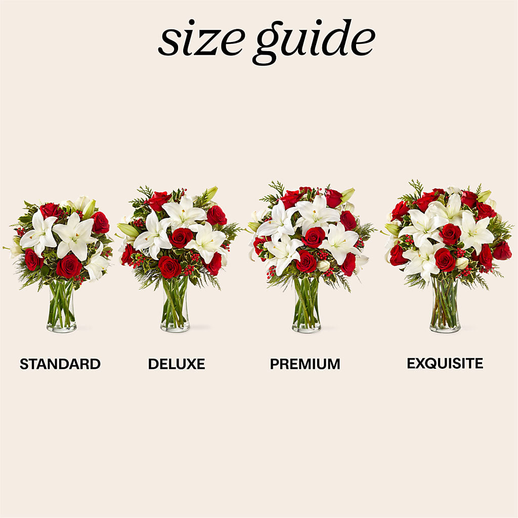 Sparkling Snowflakes Bouquet – Petal Pockets, Fontana CA
