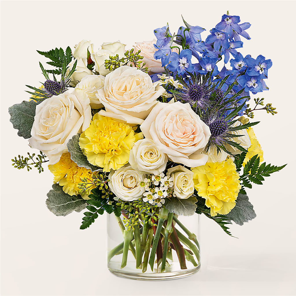 Lemon Sorbet Bouquet – Petal Pockets, Fontana CA