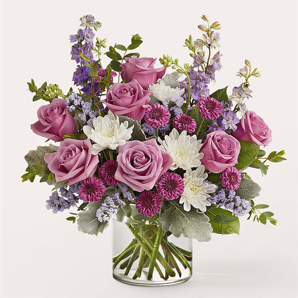 Violet Frost Bouquet – Petal Pockets, Fontana CA