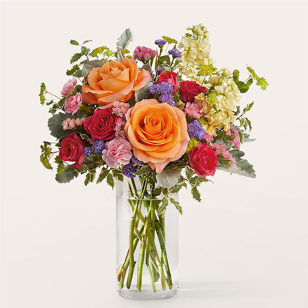 Tangerine Tango Bouquet – Petal Pockets, Fontana CA
