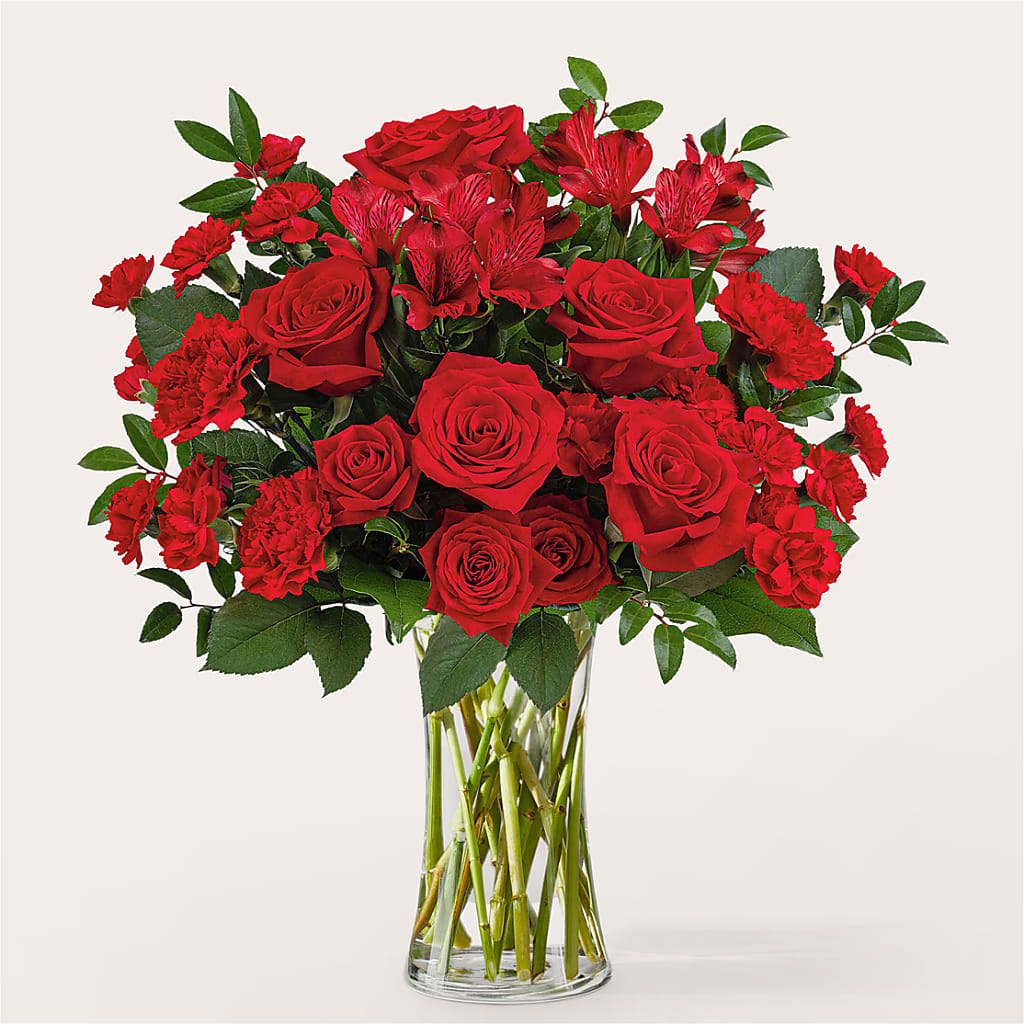 Brilliant Ruby Bouquet – Petal Pockets, Fontana CA