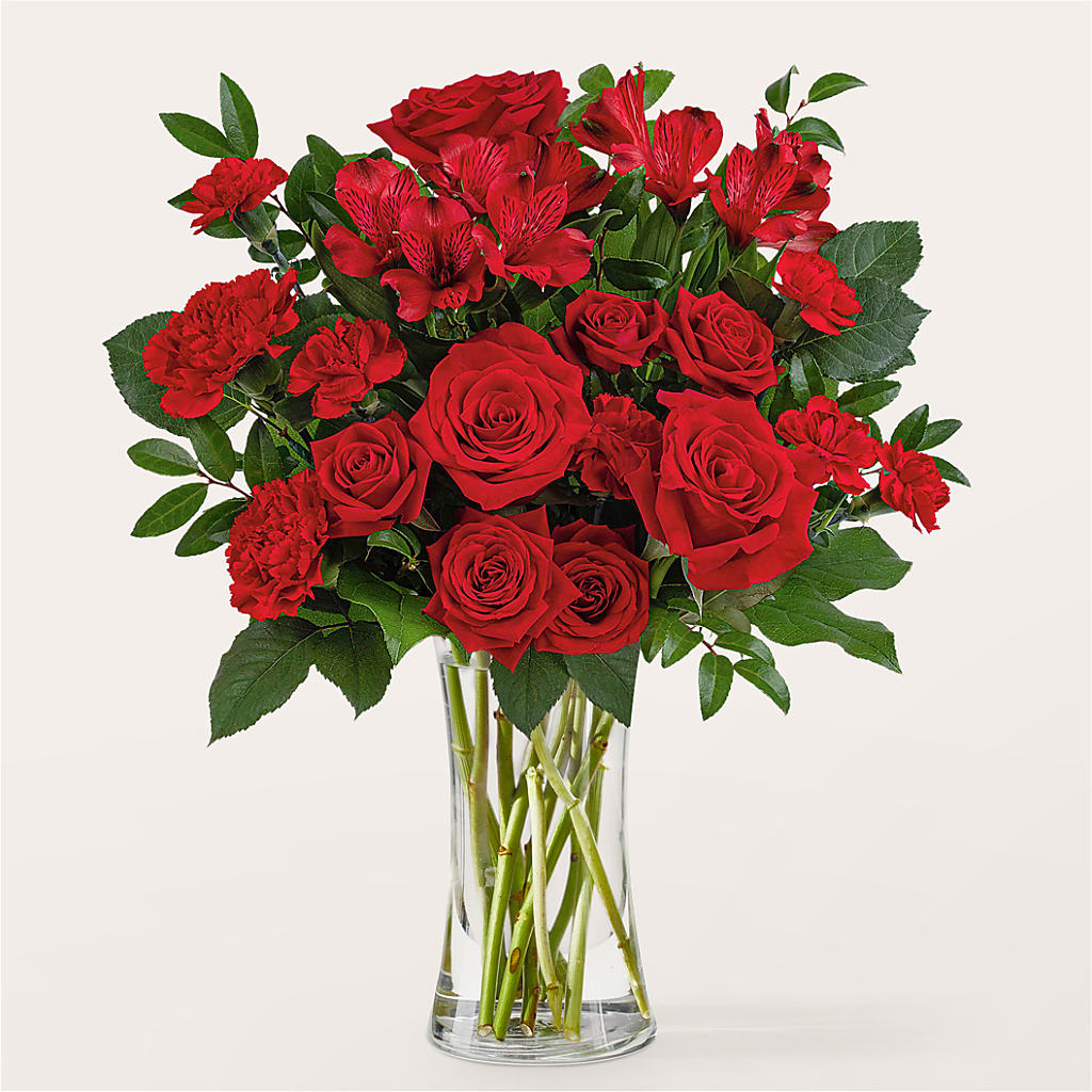 Brilliant Ruby Bouquet – Petal Pockets, Fontana CA