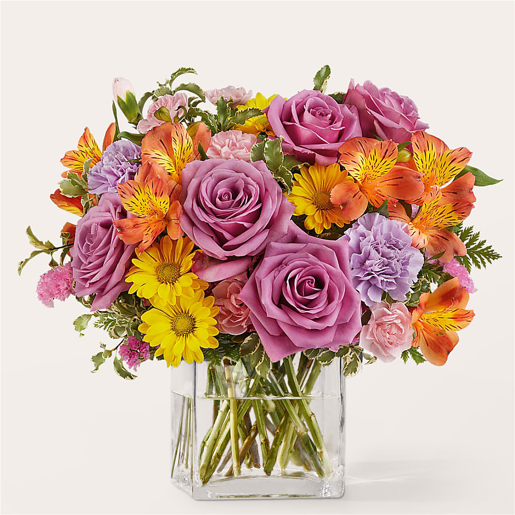 Shades of Happiness Bouquet – Petal Pockets, Fontana CA