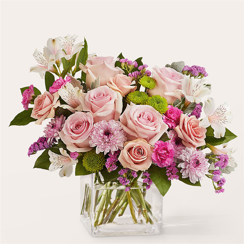 Pink Suede Bouquet – Petal Pockets, Fontana CA