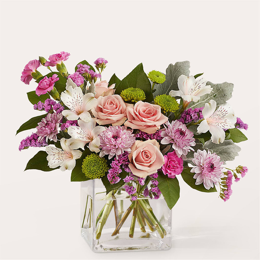 Pink Suede Bouquet – Petal Pockets, Fontana CA
