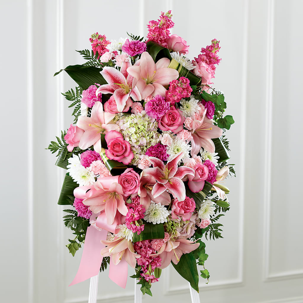 Comforting Standing Spray – Petal Pockets, Fontana CA