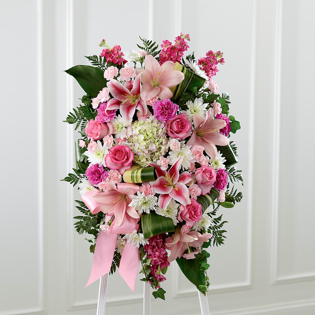 Comforting Standing Spray – Petal Pockets, Fontana CA