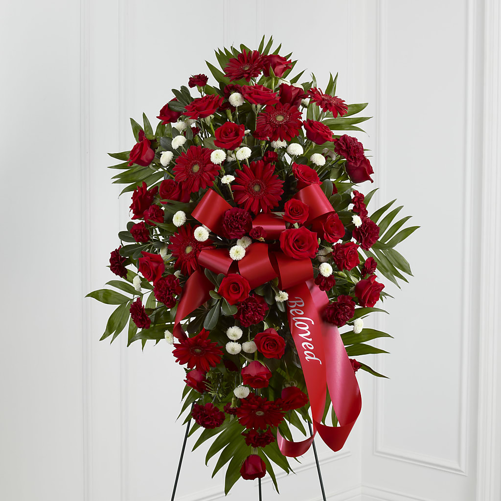 Treasured Memories Standing Spray – Petal Pockets, Fontana CA