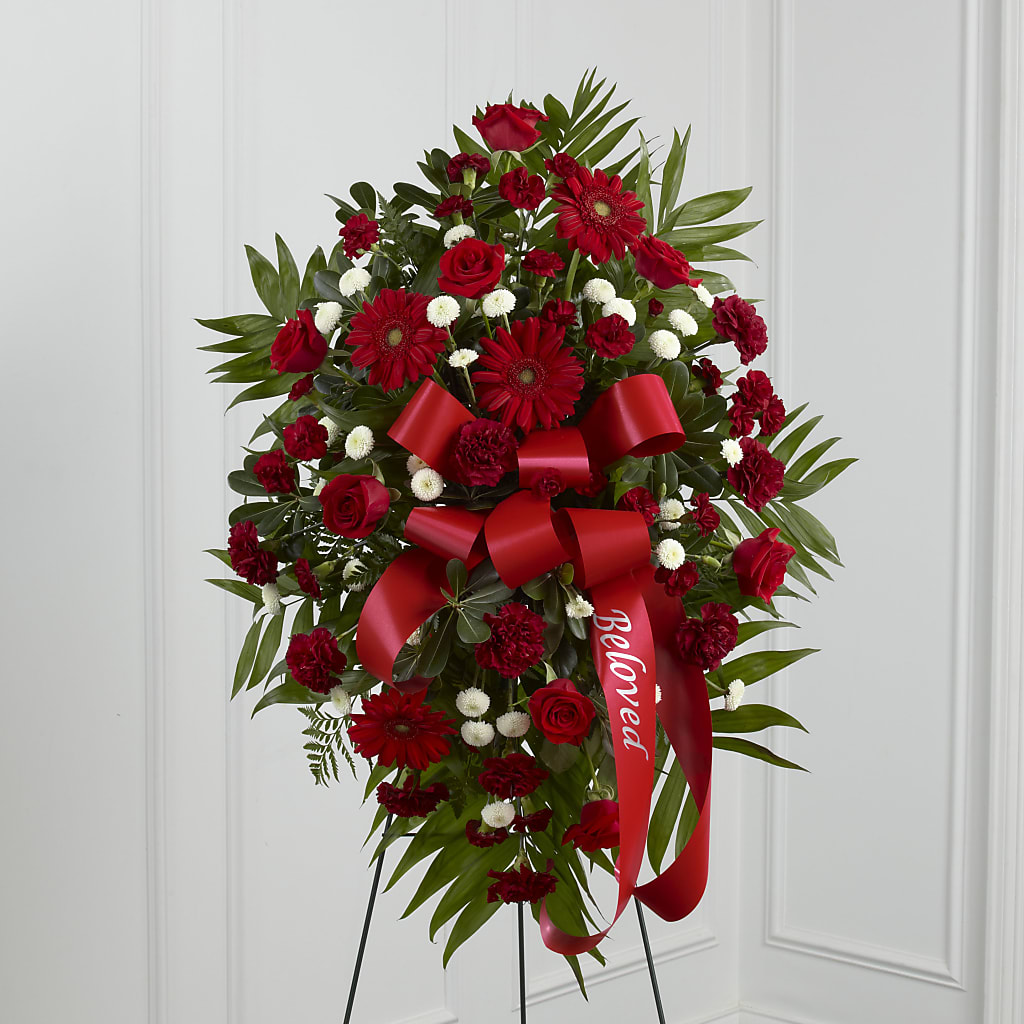 Treasured Memories Standing Spray – Petal Pockets, Fontana CA