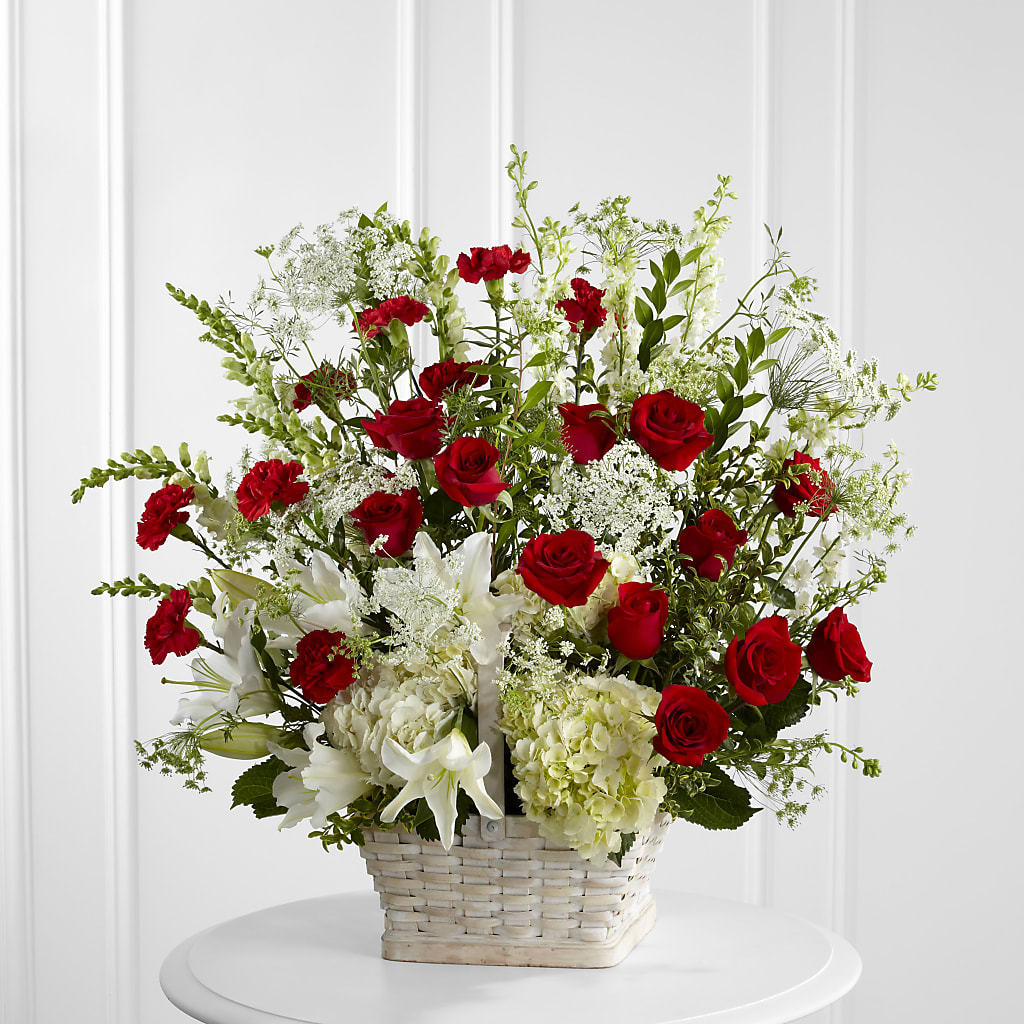 In Loving Memory Arrangement – Petal Pockets, Fontana CA