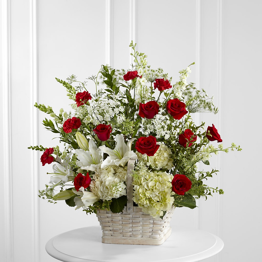 In Loving Memory Arrangement – Petal Pockets, Fontana CA
