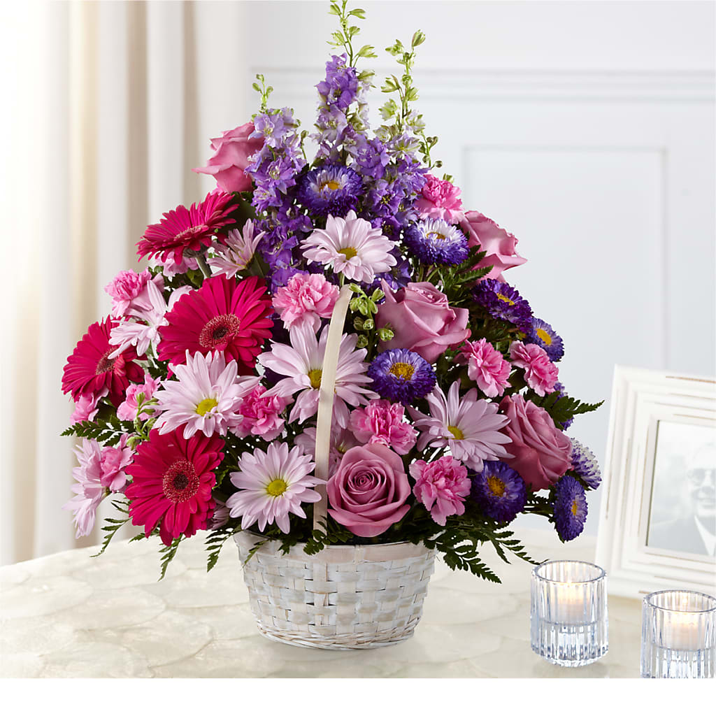Pastel Peace Basket – Petal Pockets, Fontana CA