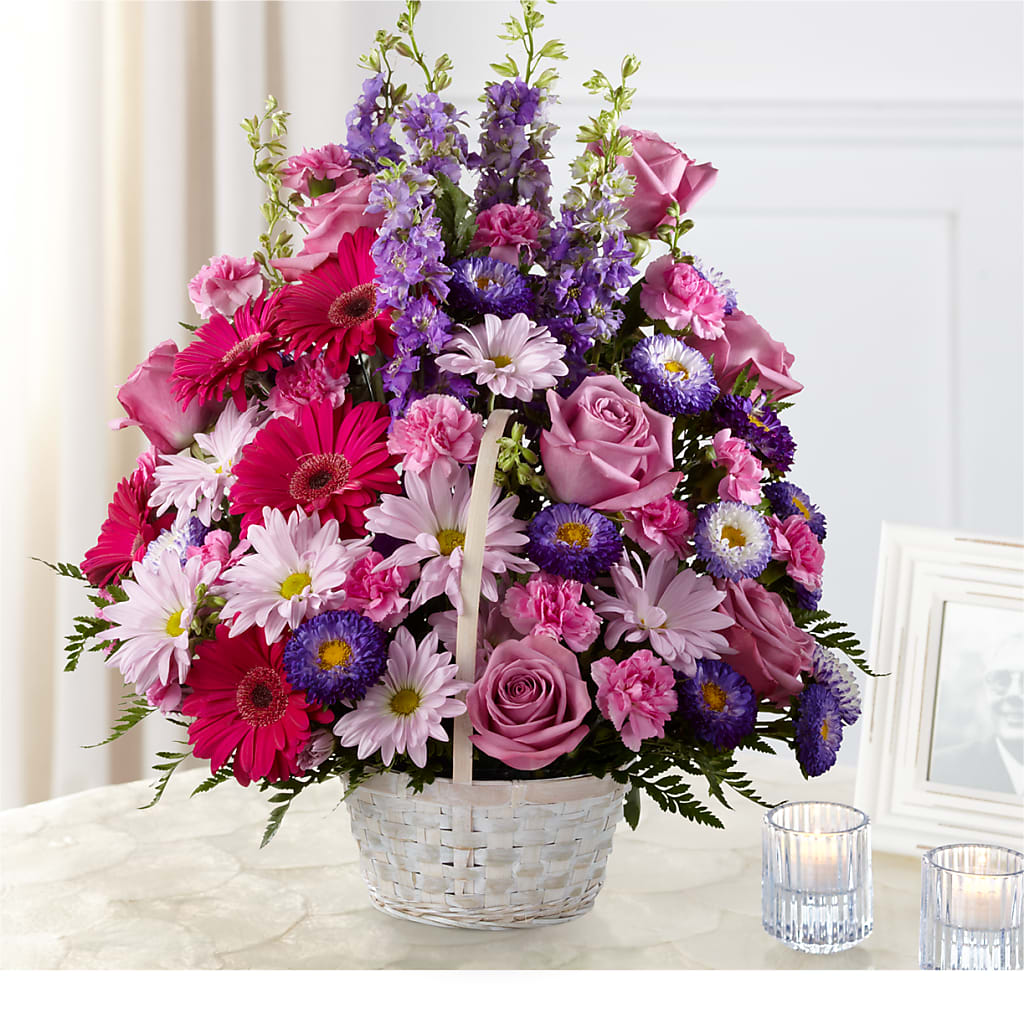 Pastel Peace Basket – Petal Pockets, Fontana CA