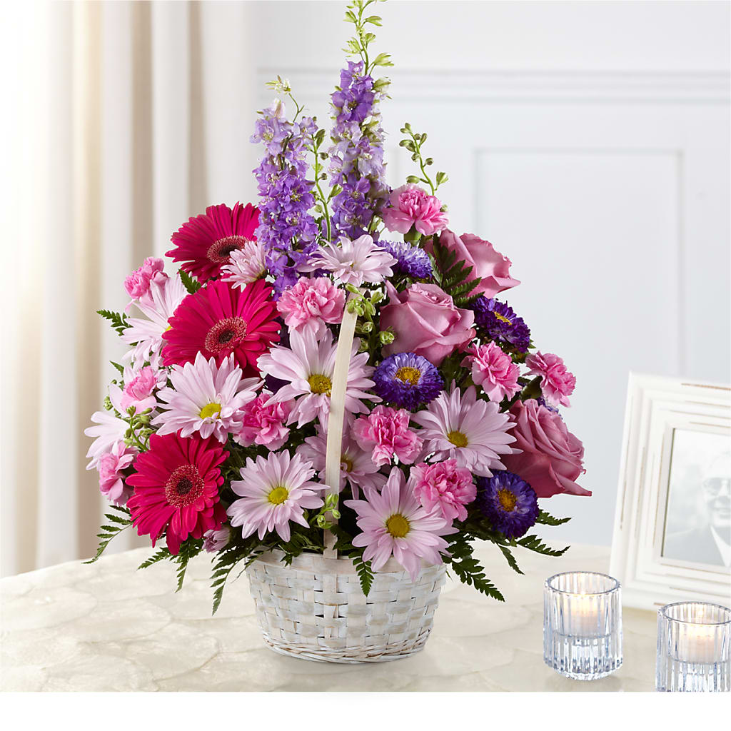 Pastel Peace Basket – Petal Pockets, Fontana CA