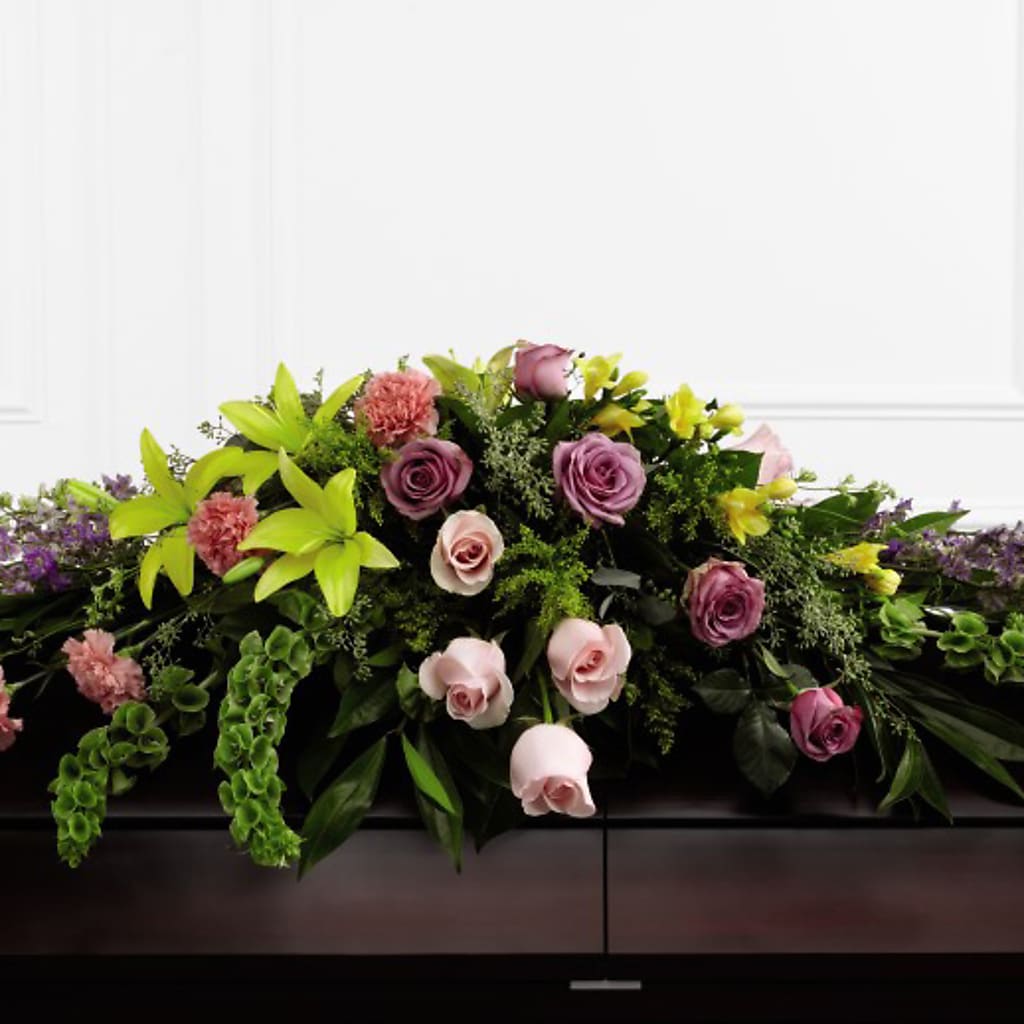 Forever Beloved Casket Spray – Petal Pockets, Fontana CA