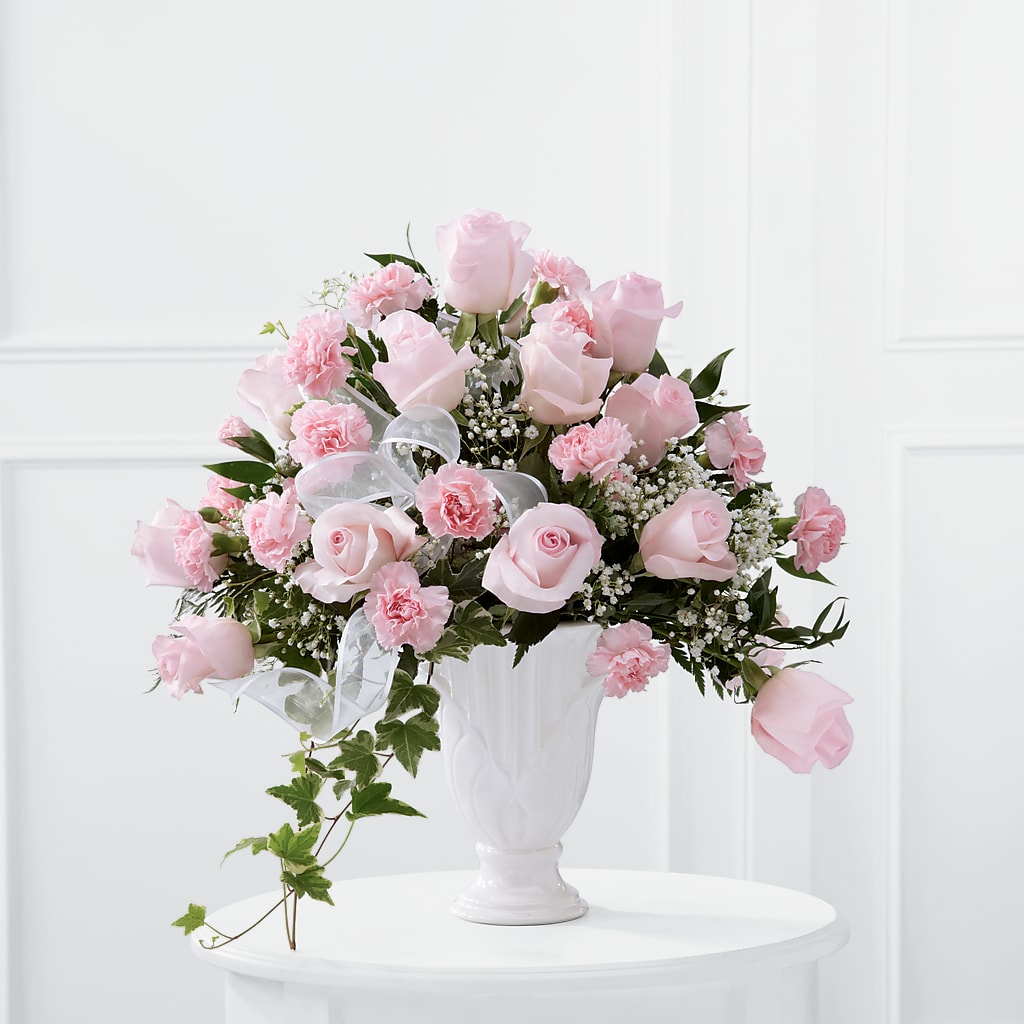 Deepest Sympathy Arrangement – Petal Pockets, Fontana CA