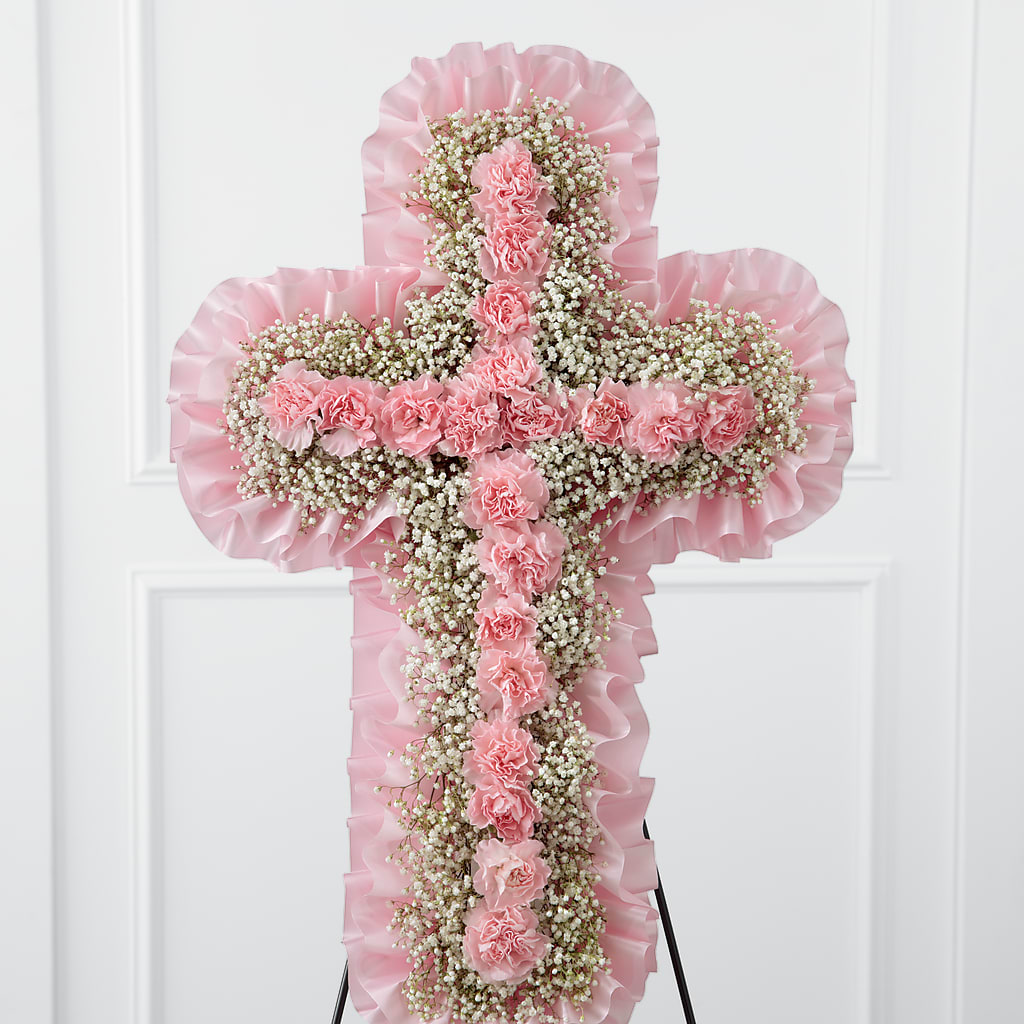 Angel's Cross Easel – Petal Pockets, Fontana CA