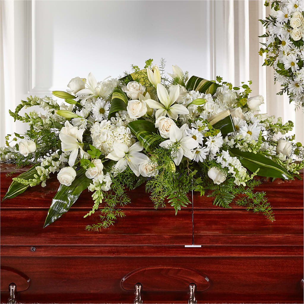 Abundance Casket Spray – Petal Pockets, Fontana CA