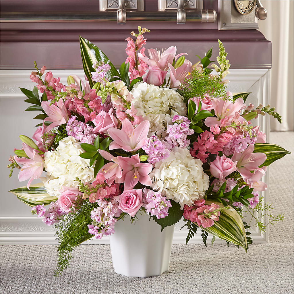 Simply Serene Floor Basket – Petal Pockets, Fontana CA