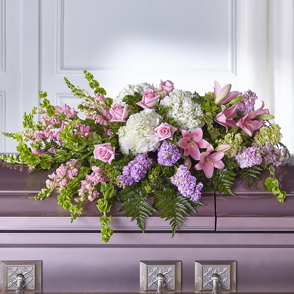 Life's Gratitude Casket Spray – Petal Pockets, Fontana CA