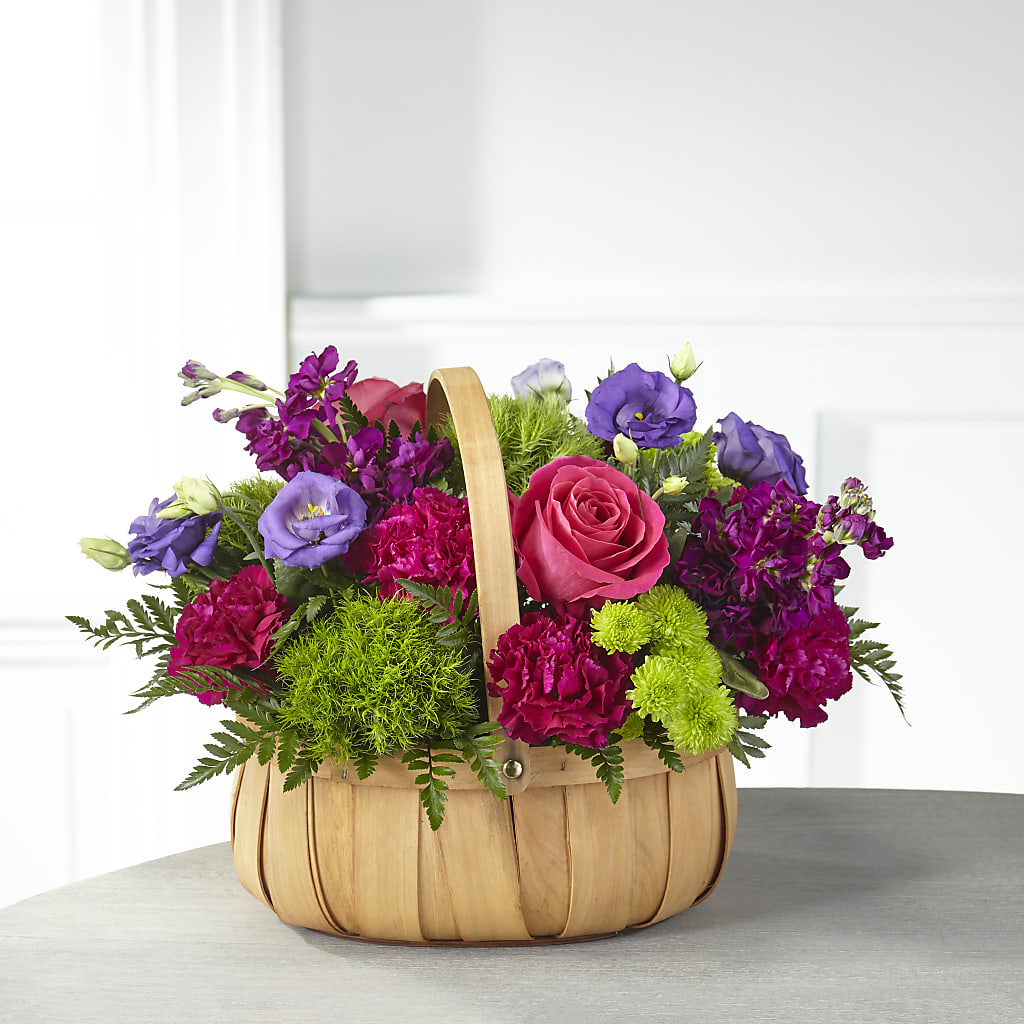 Serene Sanctuary Basket – Petal Pockets, Fontana CA