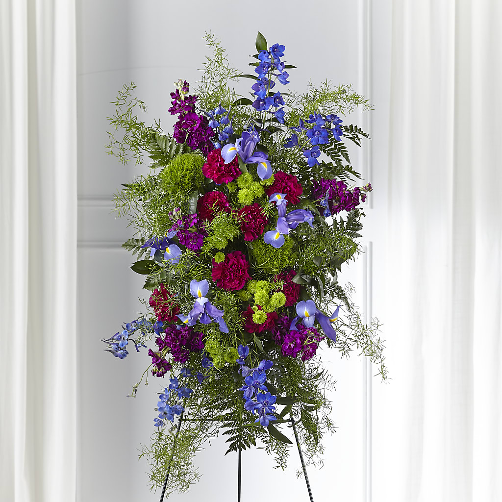 Heavenly Skies Standing Spray – Petal Pockets, Fontana CA