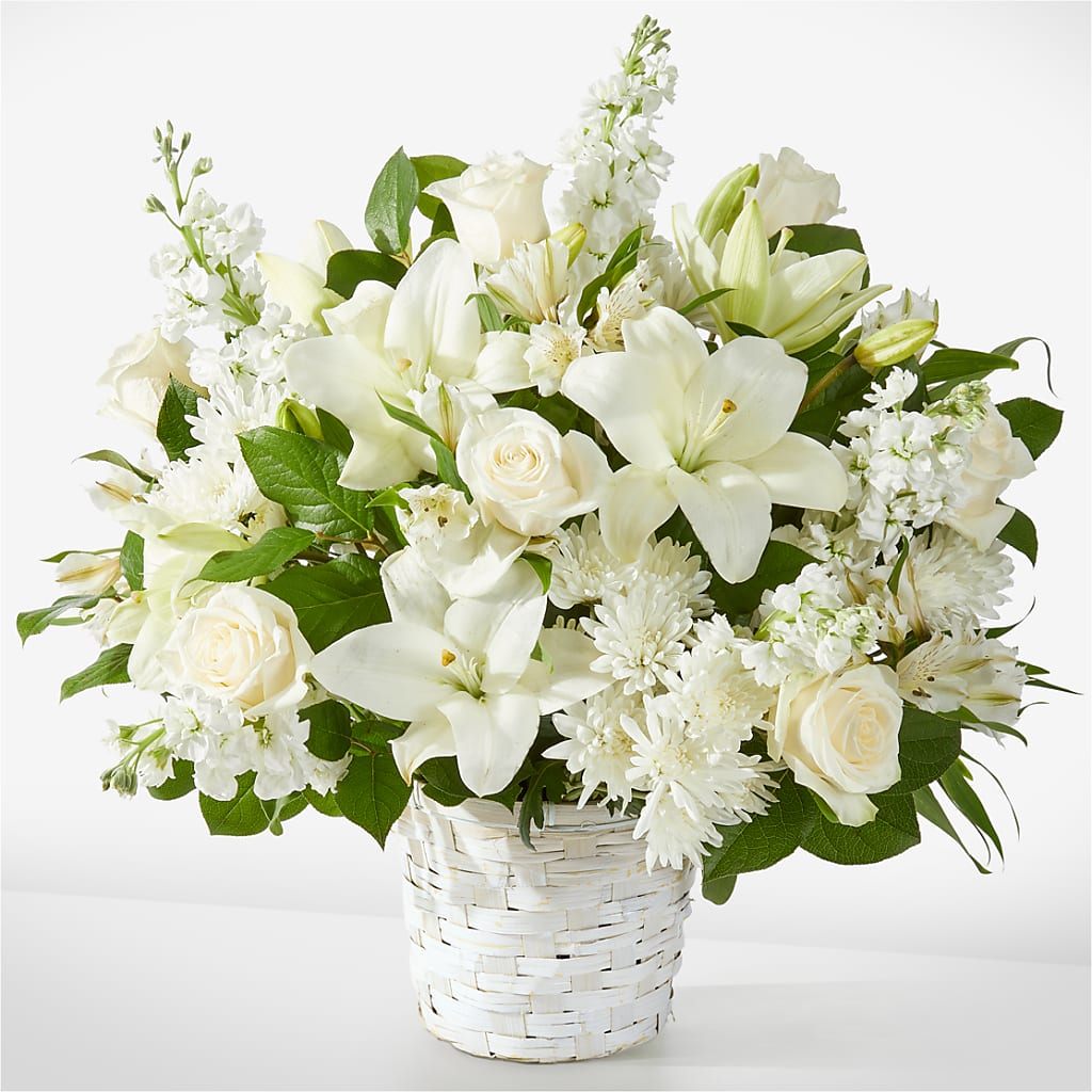 Peaceful Reflections Arrangement – Petal Pockets, Fontana CA