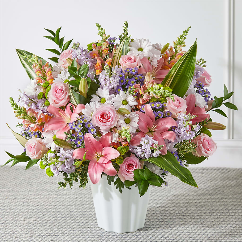 Abundant Compassion Floor Basket – Petal Pockets, Fontana CA