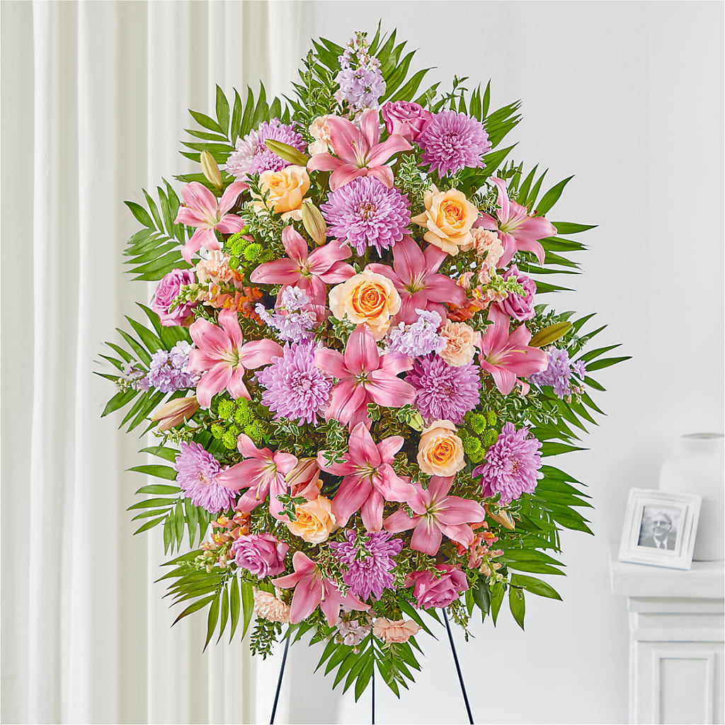 Love & Light Standing Spray – Petal Pockets, Fontana CA