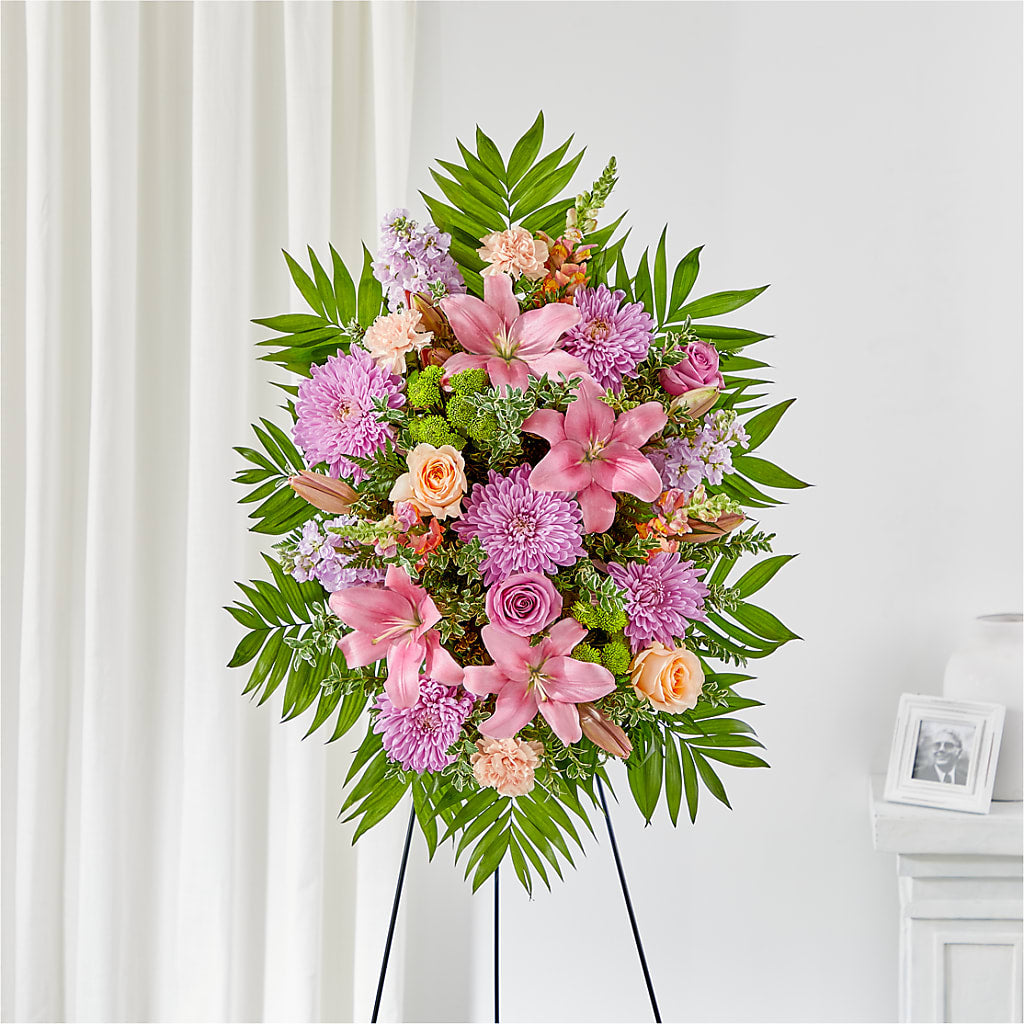 Love & Light Standing Spray – Petal Pockets, Fontana CA