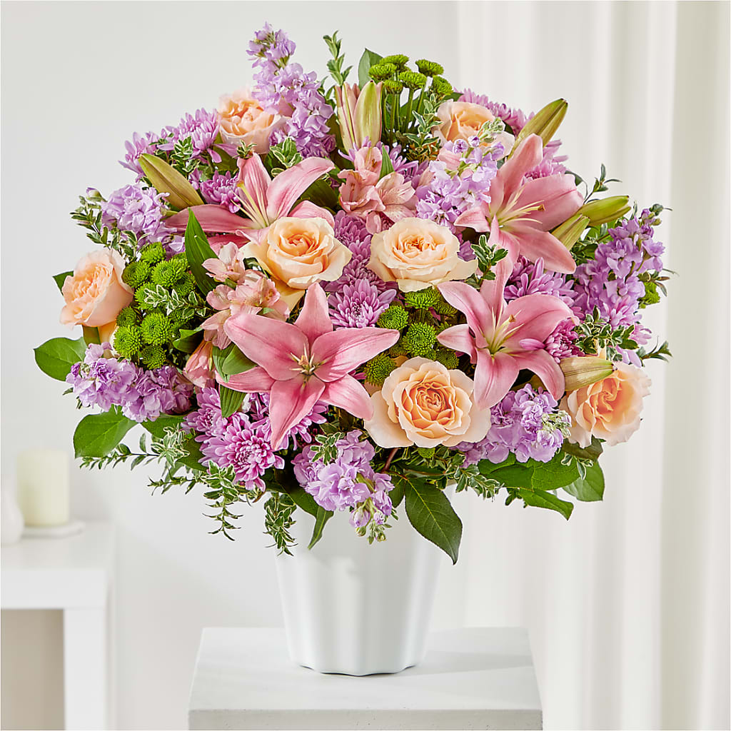 Supportive Embrace Tabletop Basket – Petal Pockets, Fontana CA