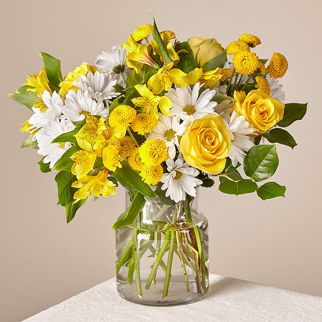 Sunny Sentiments Bouquet – Petal Pockets, Fontana CA