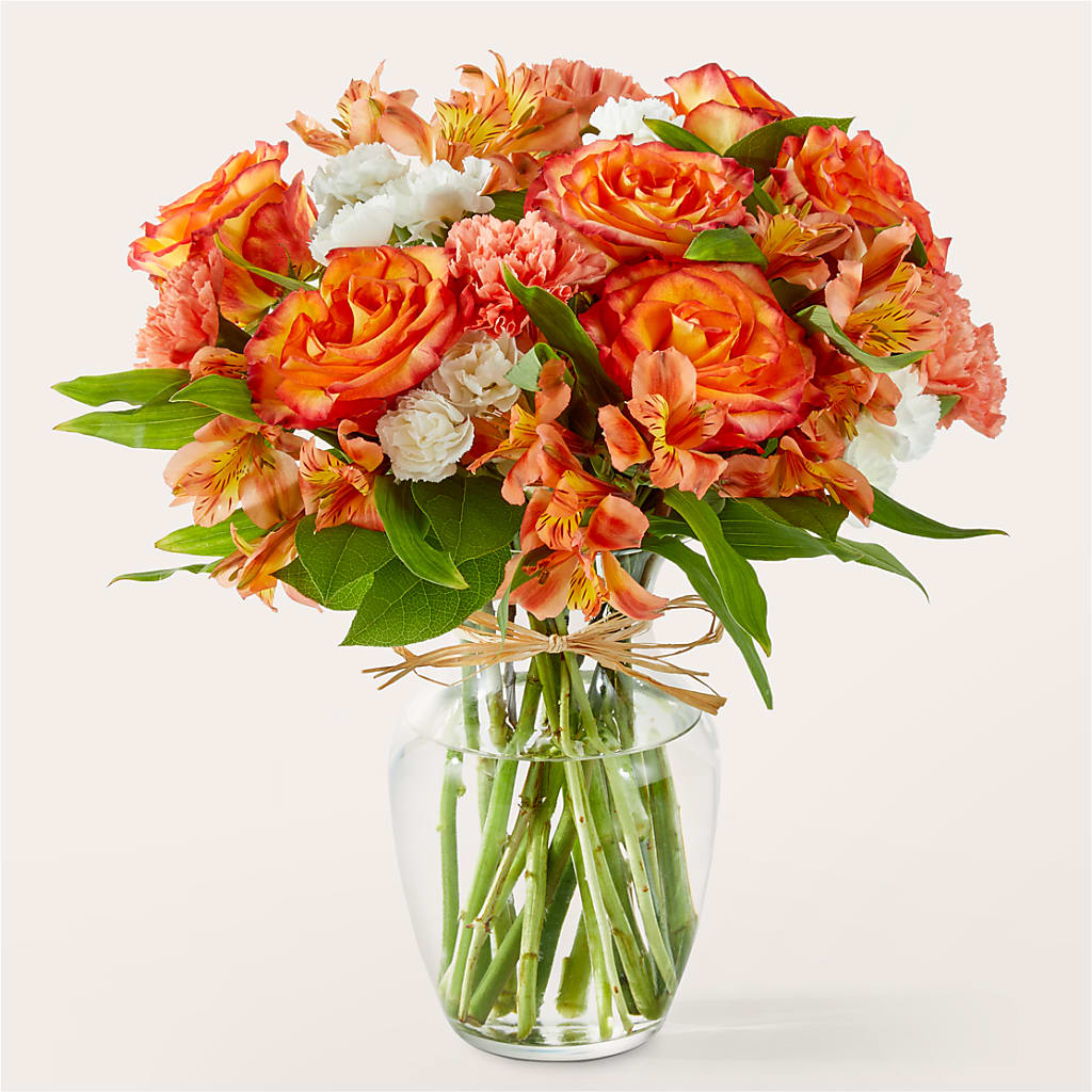 Apricot Glow Bouquet – Petal Pockets, Fontana CA