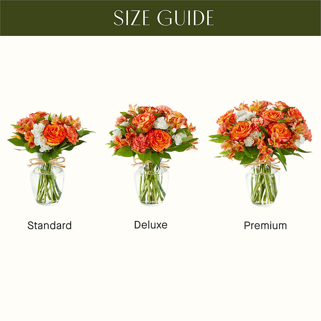 Apricot Glow Bouquet – Petal Pockets, Fontana CA