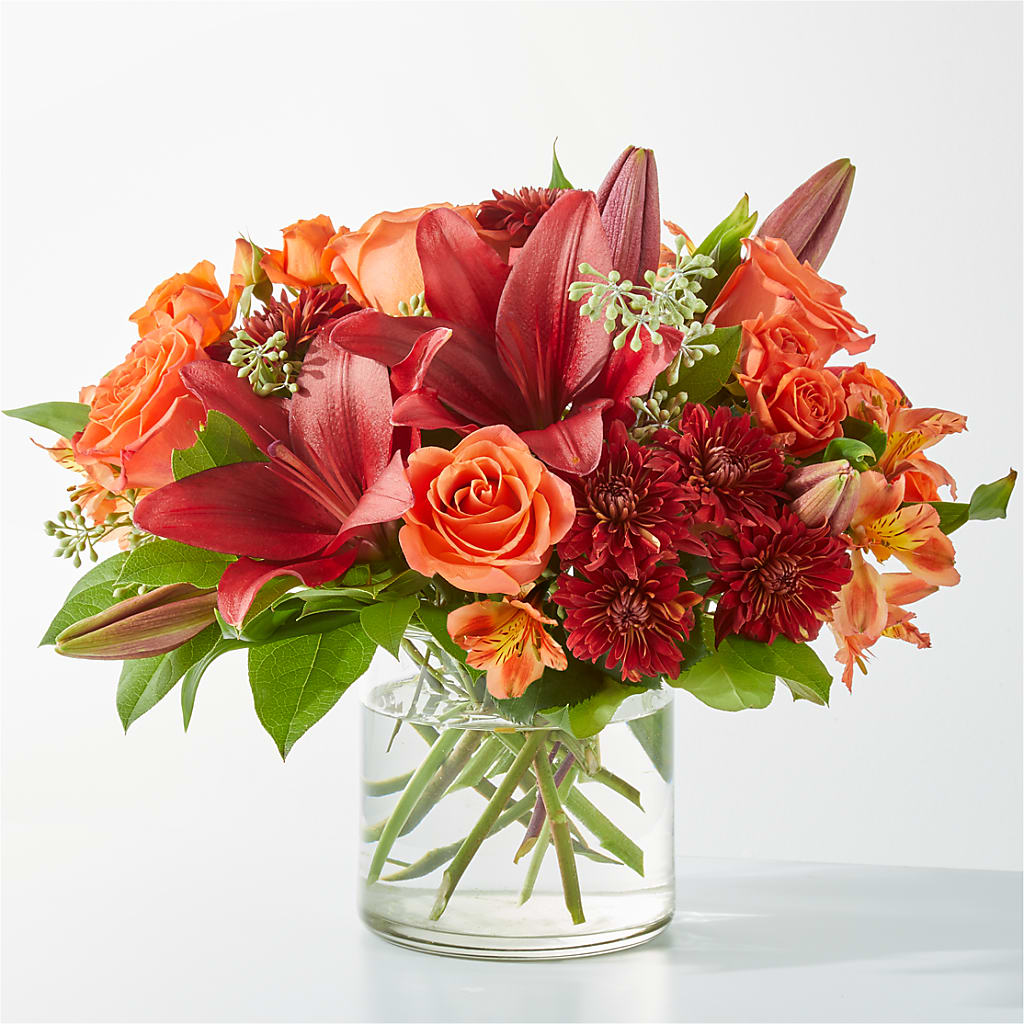 Crimson Leaves Bouquet – Petal Pockets, Fontana CA
